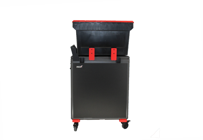 ILLTECxCharging Trolley - mit optional erhÃ¤ltlicher ZubehÃ¶rbox