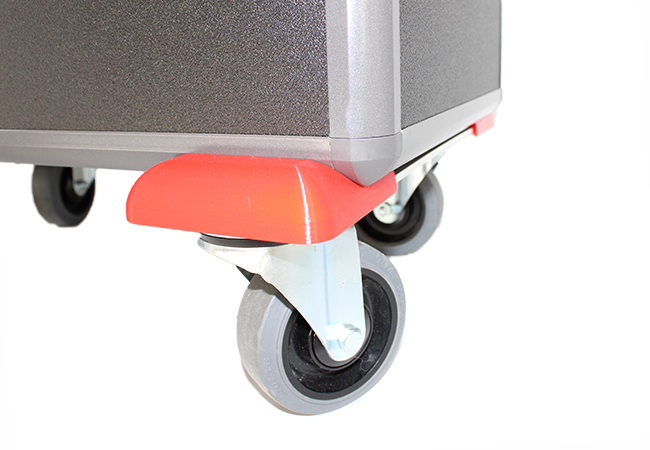 ILLTECxDicota Charging Trolley Â– Robuster Anprallschutz zur Vermeidung von BeschÃ¤digungen beim Transport.