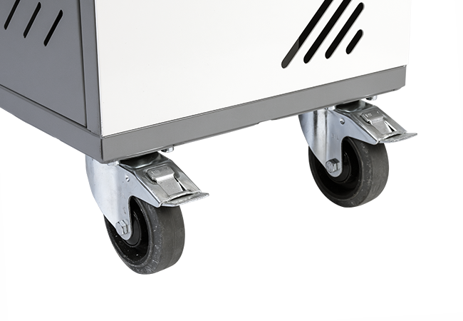 NoteCart TopFit Slim 16 Â– Hochwertige kugelgelagerte Rollen mit Feststellbremsen fÃ¼r sicheren Stand & einfache MobilitÃ¤t.